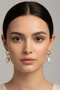 Boucles d'oreilles perles naturelles
