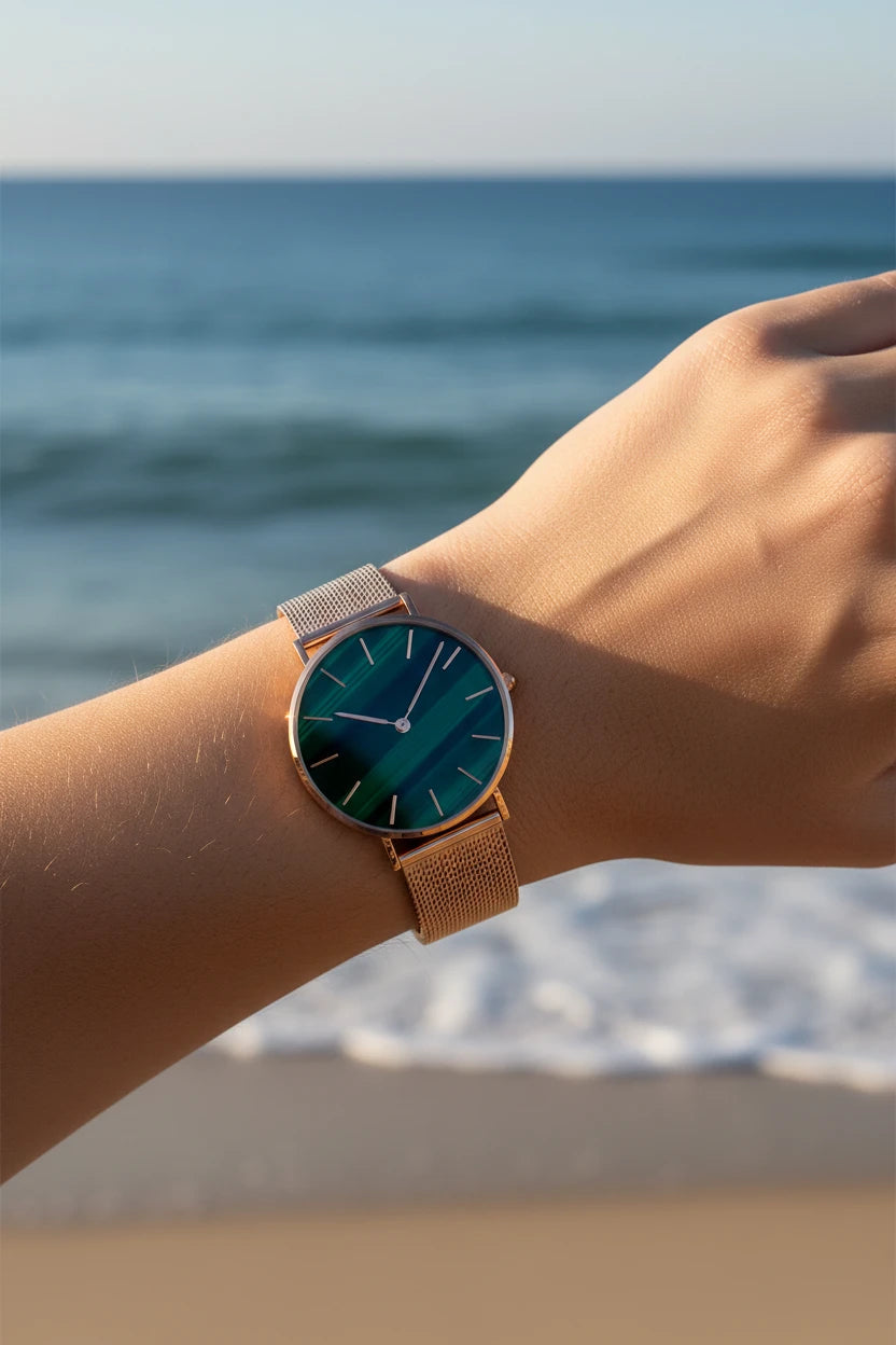 Montre Hannah Martin rose gold 36mm