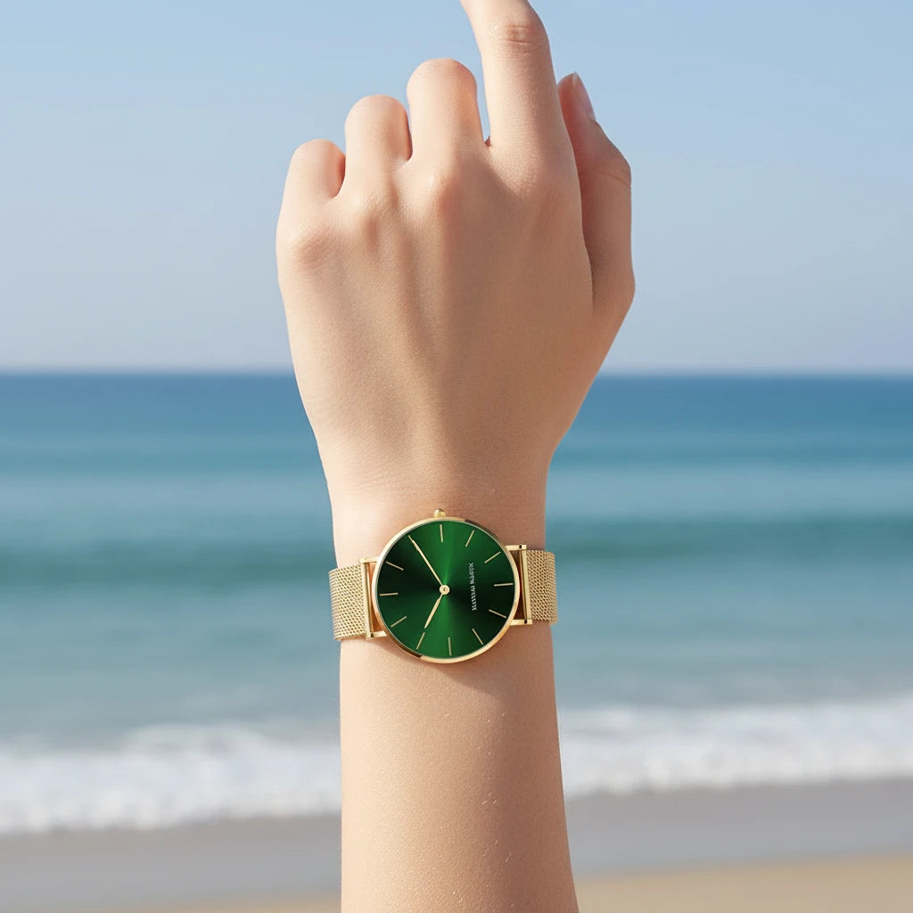 Montre Hannah Martin rose gold 36mm