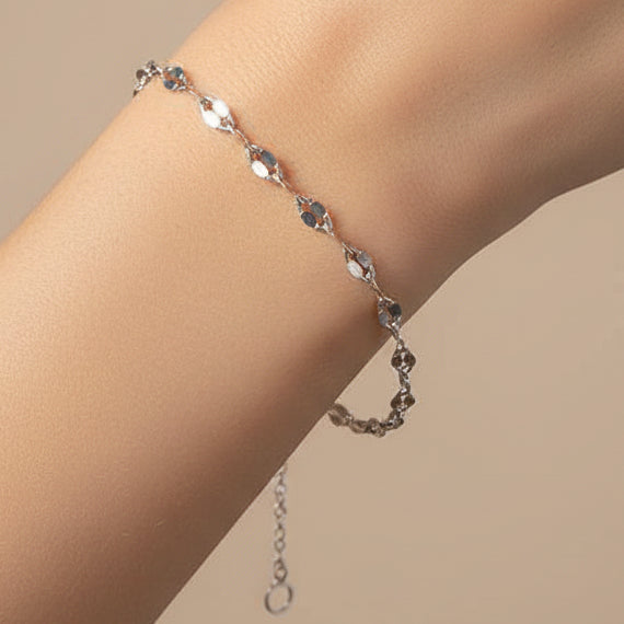 Bracelet en acier inoxydable réglable