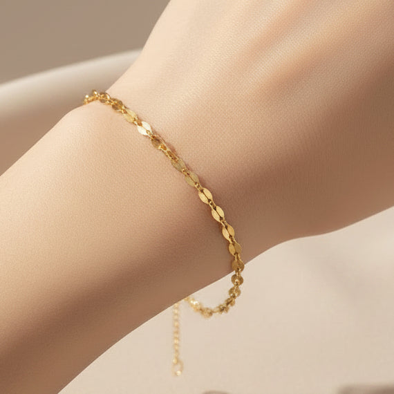 Bracelet en acier inoxydable réglable