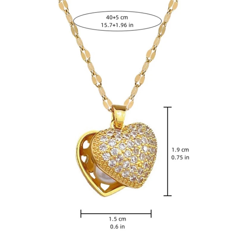Collier pendentif chaîne dorée