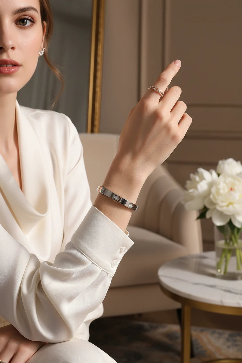 Bracelets strass empilables