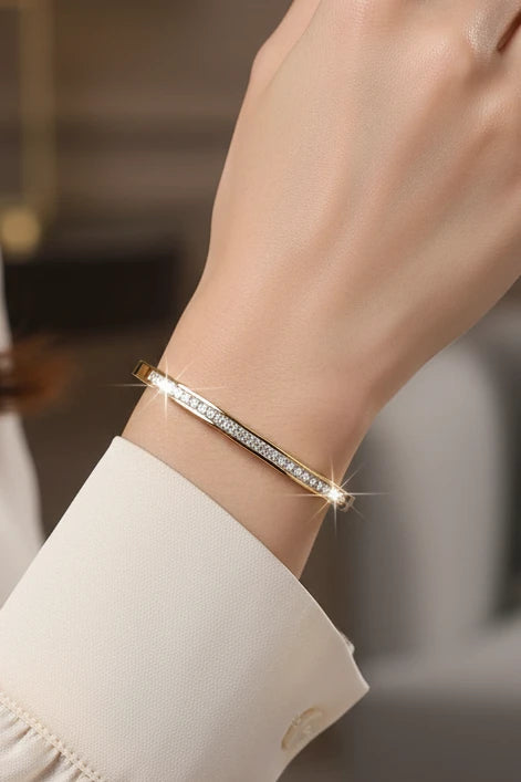 Bracelets strass empilables