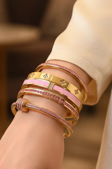 Bracelets strass empilables