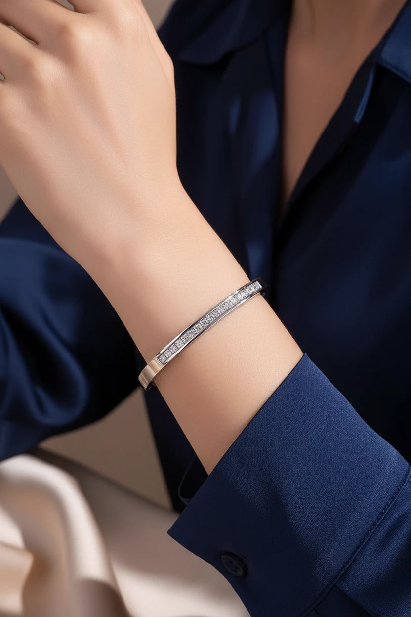 Bracelets strass empilables