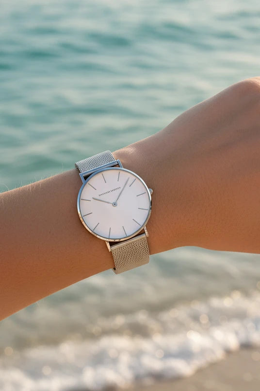 Montre Hannah Martin rose gold 36mm