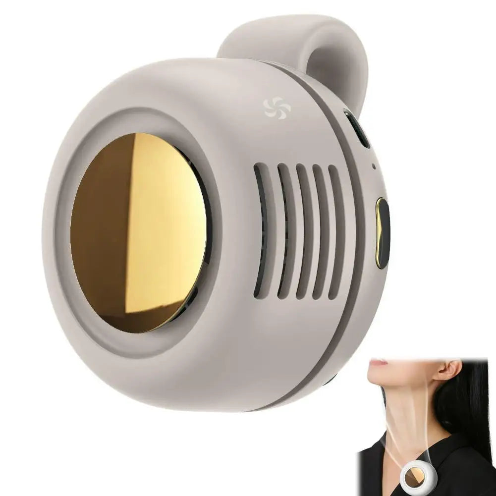 Ventilateur portable 100% silencieux 3 vitesses fonctionne avec une petite pile