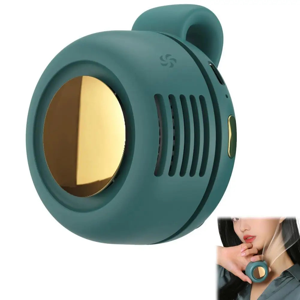 Ventilateur portable 100% silencieux 3 vitesses fonctionne avec une petite pile