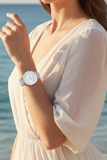 Montre Hannah Martin rose gold 36mm